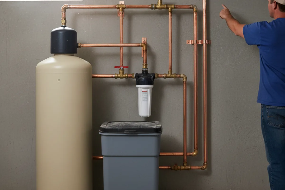Whole-house water treatment system installed in Eleele